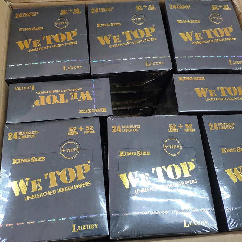 Wetop Luxury Kingsize Brown Papers luxury packaging — Royal Mist Nairobi