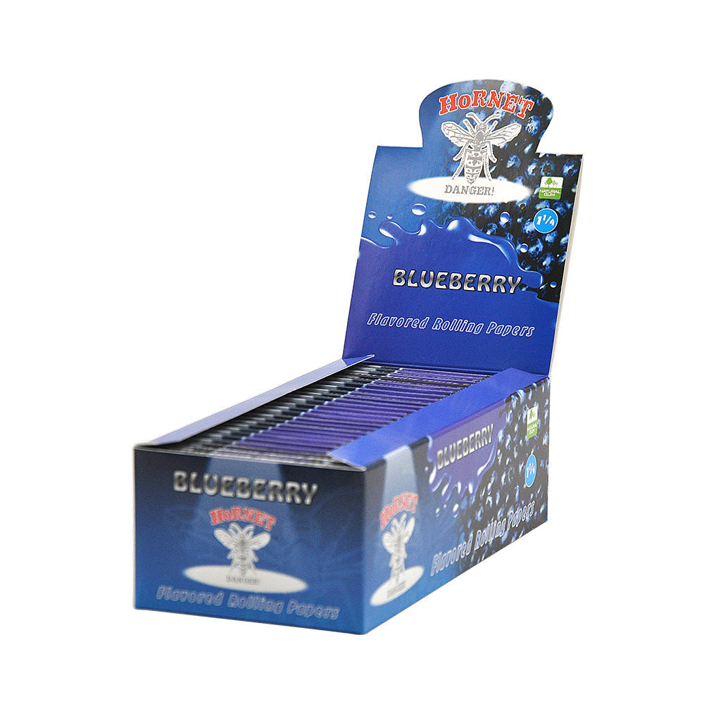 Hornet Blueberry Flavored Rolling Papers Box and Booklets — Buy in Nairobi Kenya | Royal Mist