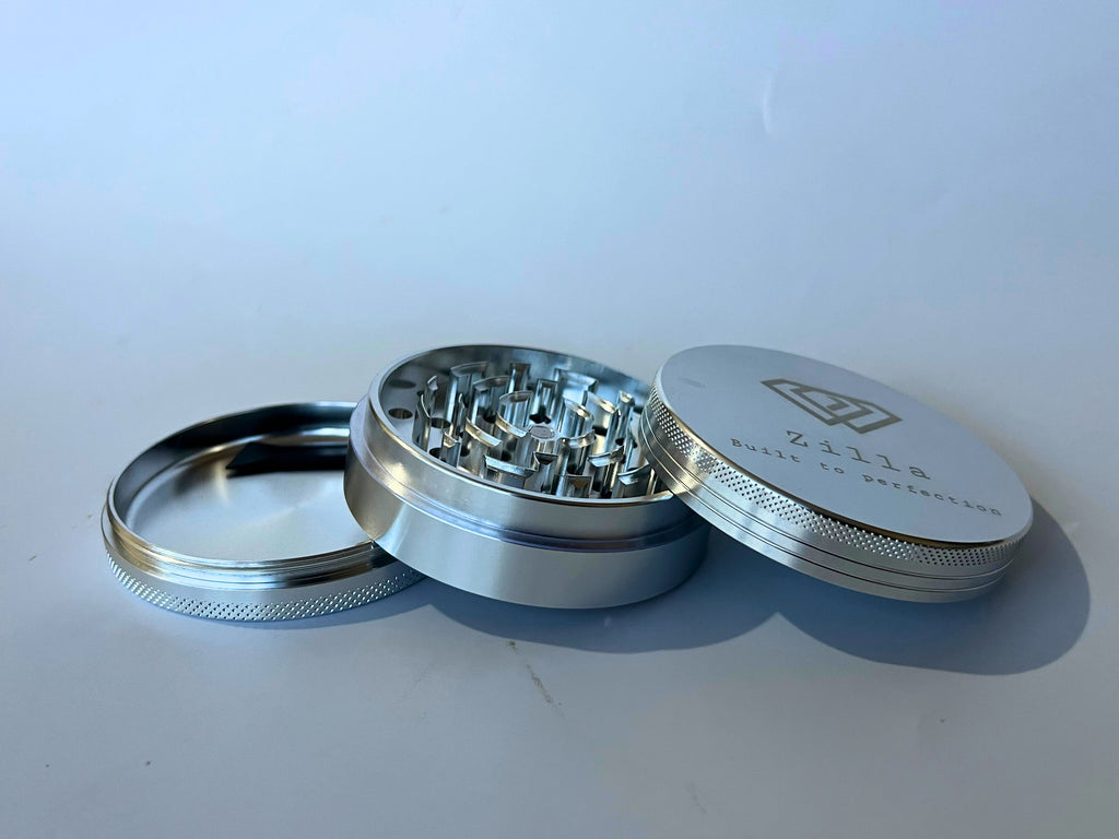 Zilla 75mm Large 4-Part Aluminium Herb Grinder – Buy in Nairobi Kenya
