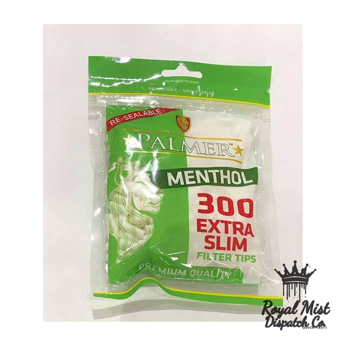 Palmer Slim Menthol Filter Tips 300 per Bag — Buy in Nairobi | Royal Mist