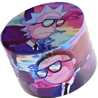 Rick and Morty 63mm 4-Part Alloy Herb Grinder Graphic Edition – Buy in Nairobi Kenya