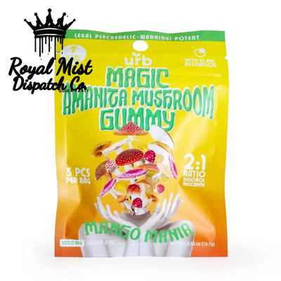 Amanita Magic Mushroom Gummies – Mango Mania