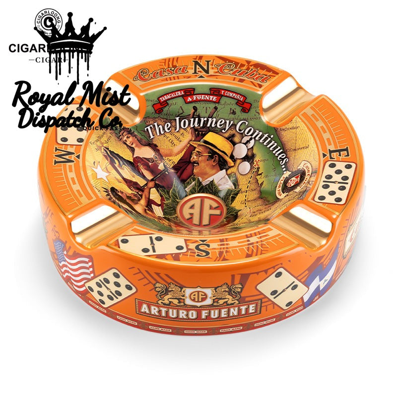 Arturo Special Edition Ceramic Cigar Ashtray Royal Mist Nairobi Kenya 3