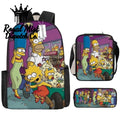 BACKWOODS Backpack Set 3Pcs Simpsons Royal Mist Nairobi Kenya