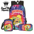 BACKWOODS Backpack Set 3Pcs Unicolour Royal Mist Nairobi Kenya