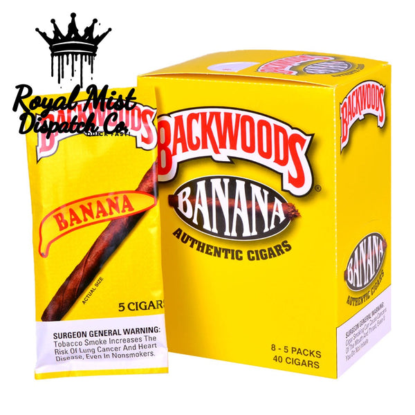 Backwoods Banana Cigars 5 Pack