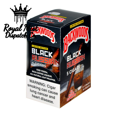 Backwoods Black Russian Cigars 5 Pack Royal Mist Nairobi Kenya 2