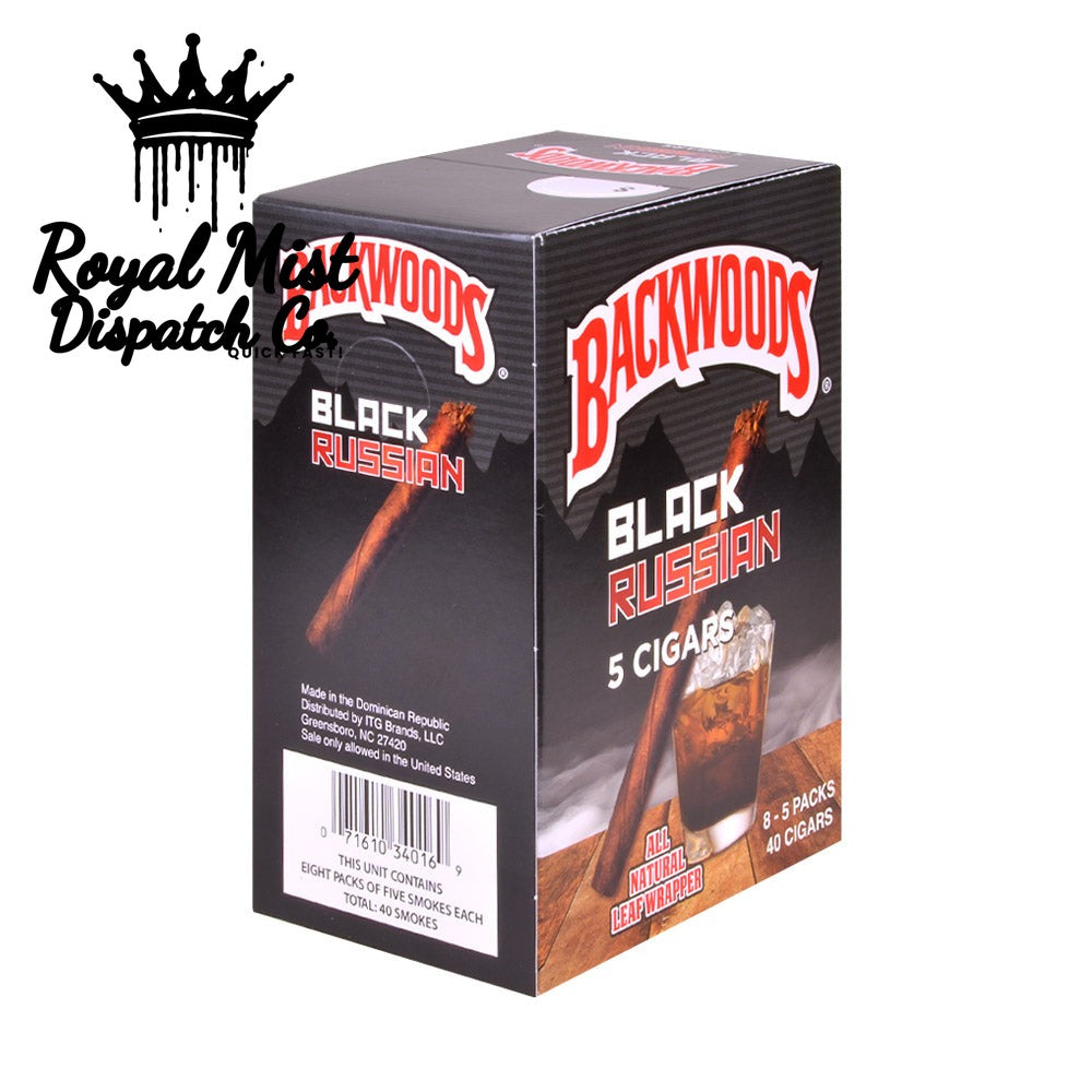 Backwoods Black Russian Cigars 5 Pack Royal Mist Nairobi Kenya 4
