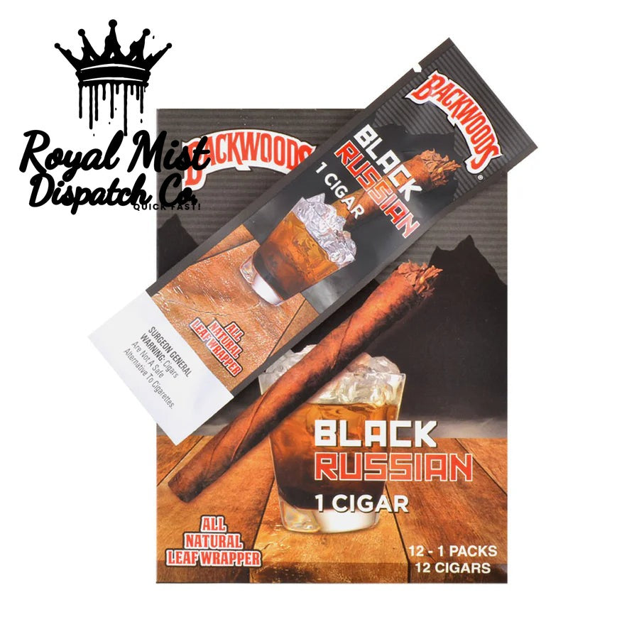 Backwoods Black Russian Cigars 5 Pack Royal Mist Nairobi Kenya 6