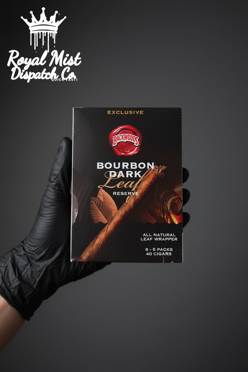 Backwoods Bourbon Dark Leaf Reserve Cigars 5 Pack Royal Mist Nairobi Kenya 2
