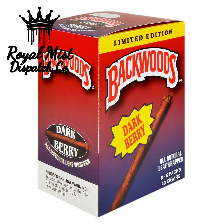 Backwoods Dark Berry Cigars 5 Pack Royal Mist Nairobi Kenya