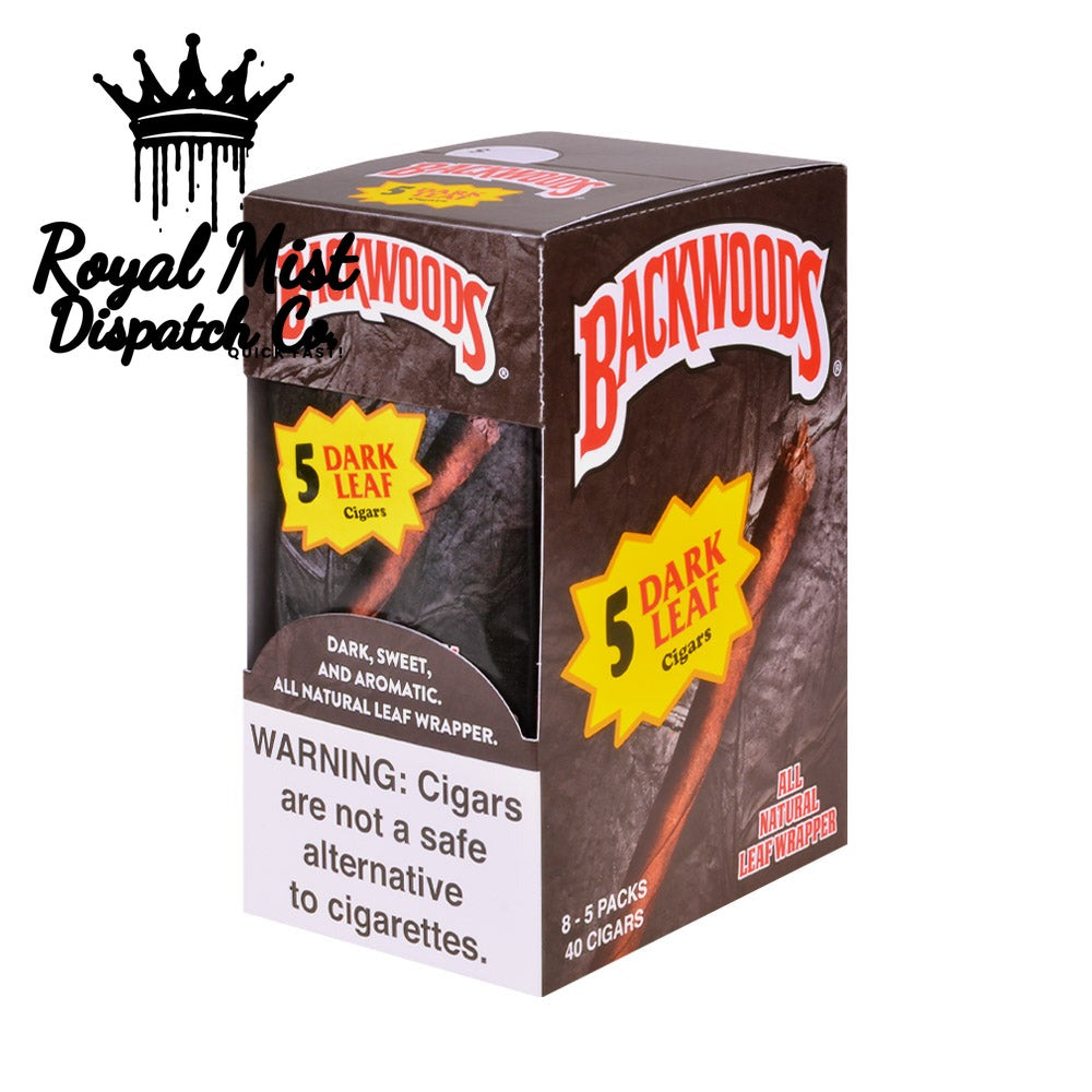 Backwoods Dark Leaf Cigars 5 Pack Royal Mist Nairobi Kenya 3