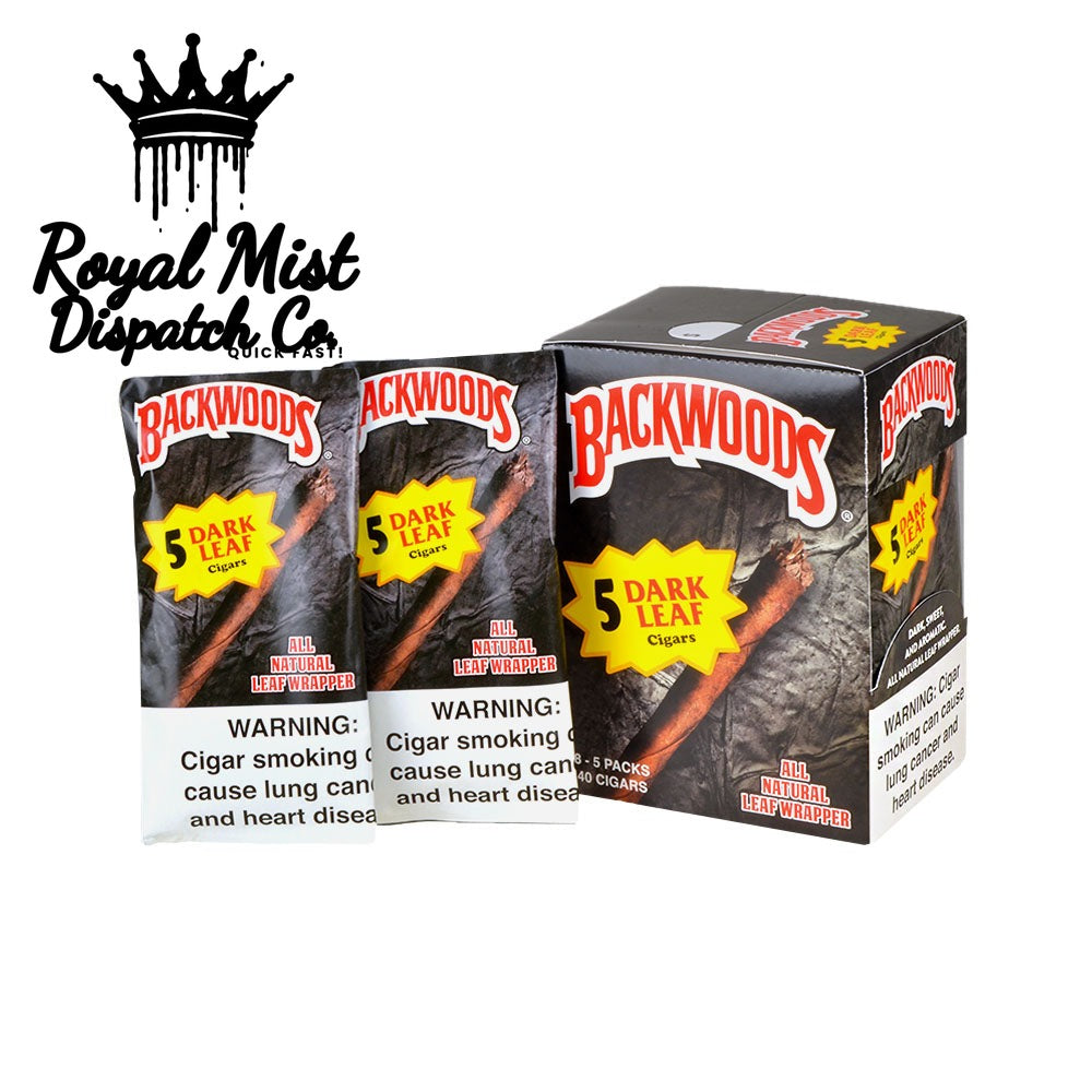Backwoods Dark Leaf Cigars 5 Pack Royal Mist Nairobi Kenya 4
