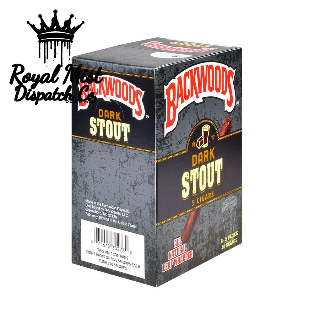 Backwoods Dark Stout Cigars 5 Pack Royal Mist Nairobi Kenya 4