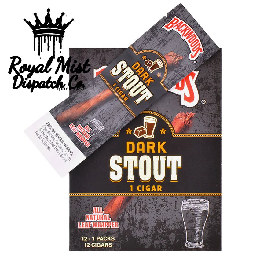 Backwoods Dark Stout Cigars 5 Pack Royal Mist Nairobi Kenya 5