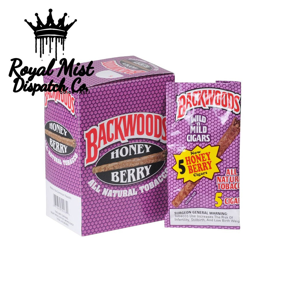 Backwoods Honey Berry Cigars 5 Pack Royal Mist Nairobi Kenya 3