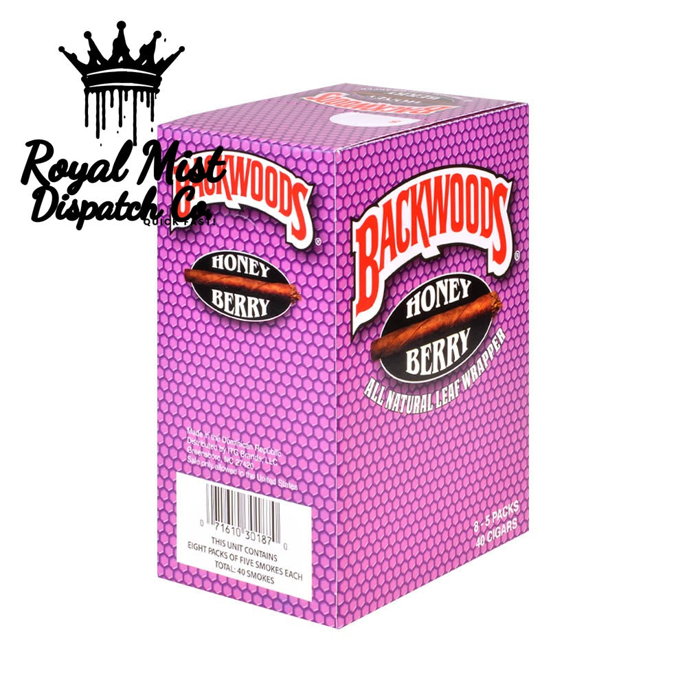 Backwoods Honey Berry Cigars 5 Pack Royal Mist Nairobi Kenya 4