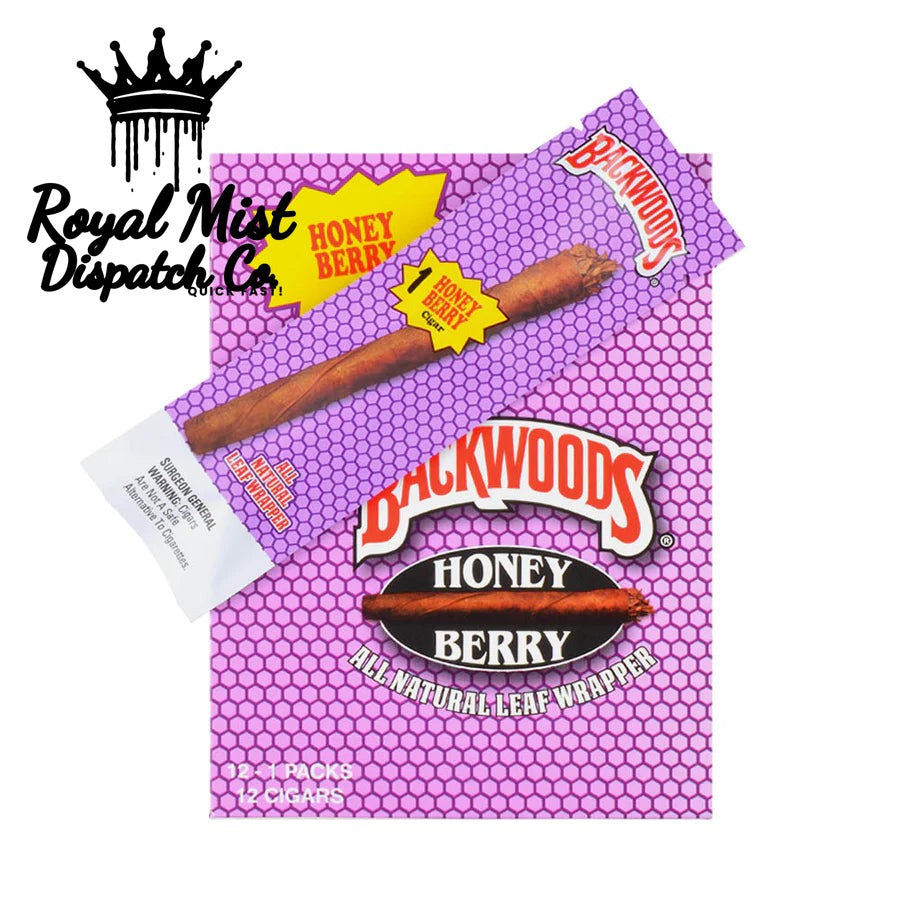 Backwoods Honey Berry Cigars 5 Pack Royal Mist Nairobi Kenya 5