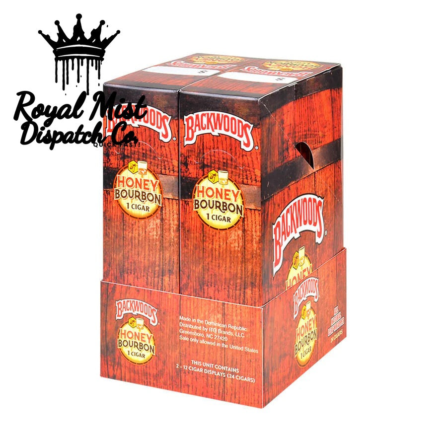 Backwoods Honey Bourbon Cigars 5 Pack Royal Mist Nairobi Kenya 5