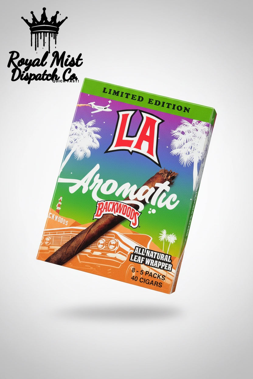 Backwoods LA Aromatic Limited Edition Cigars 5 Pack Royal Mist Nairobi Kenya 2