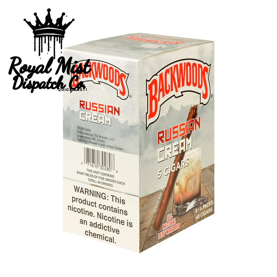 Backwoods Russian Cream Cigars 5 Pack Royal Mist Nairobi Kenya 2