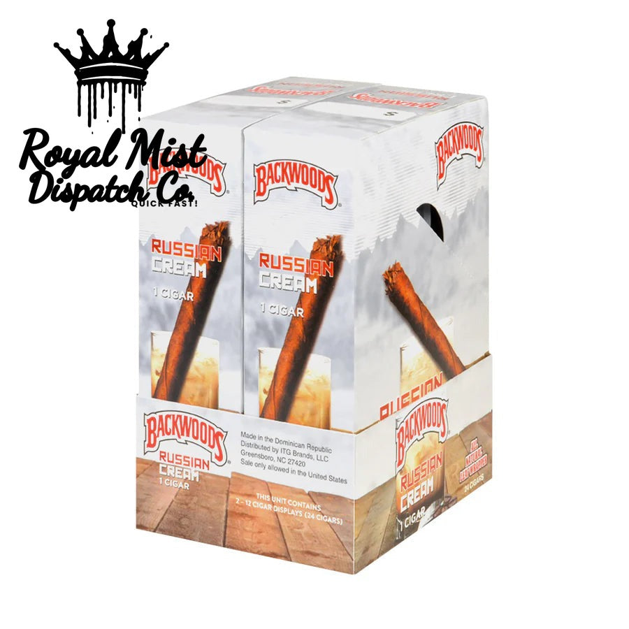 Backwoods Russian Cream Cigars 5 Pack Royal Mist Nairobi Kenya 5