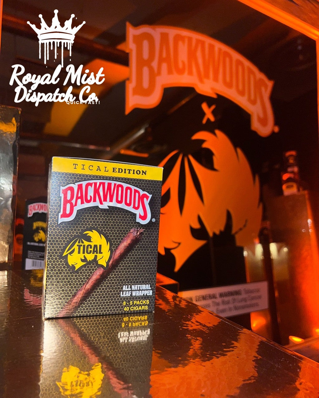 Backwoods Tical Edition Cigars 5 Pack Royal Mist Nairobi Kenya
