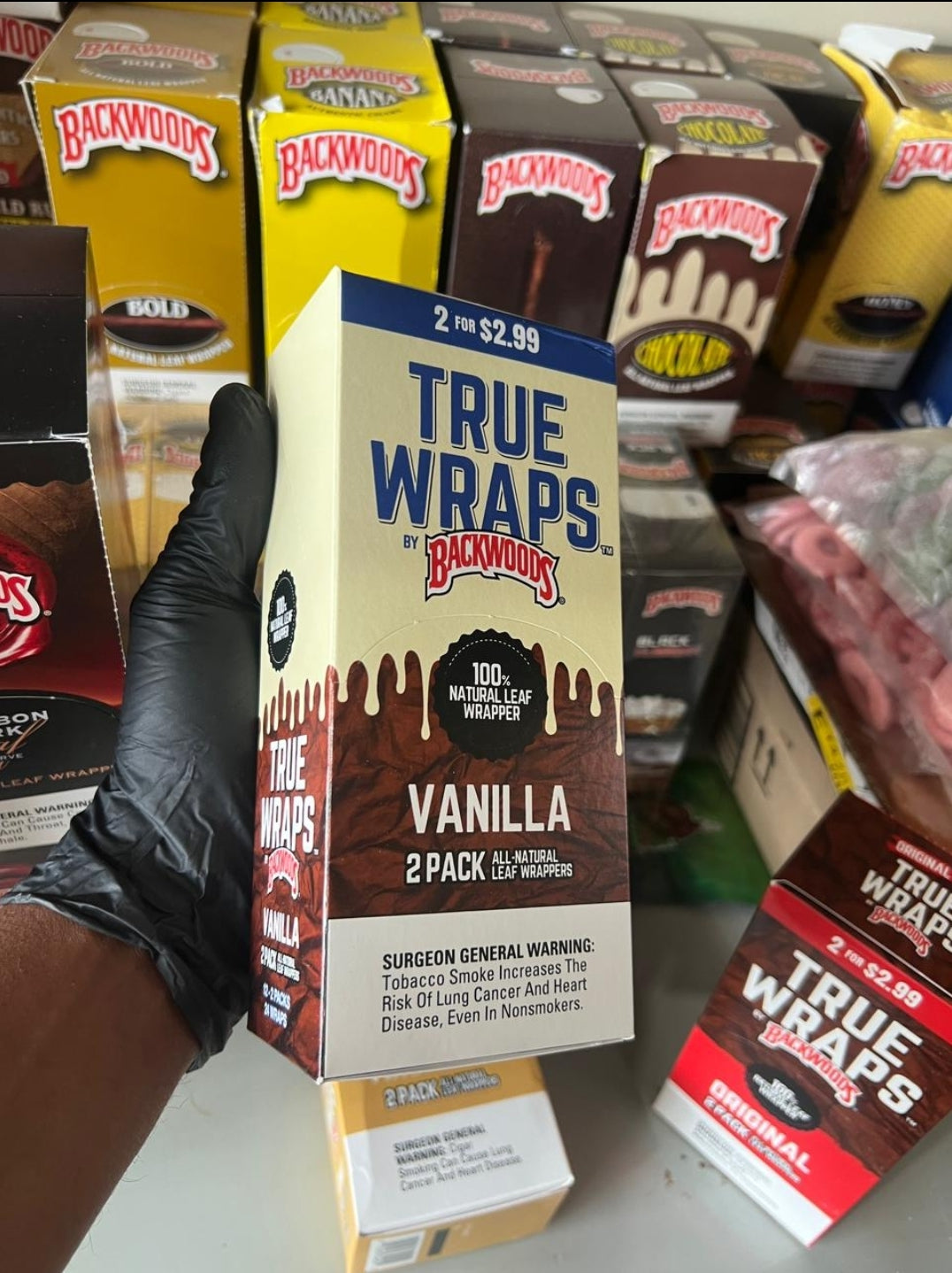 Backwoods True Wraps Vanilla 2 Pack - Royal Mist Nairobi