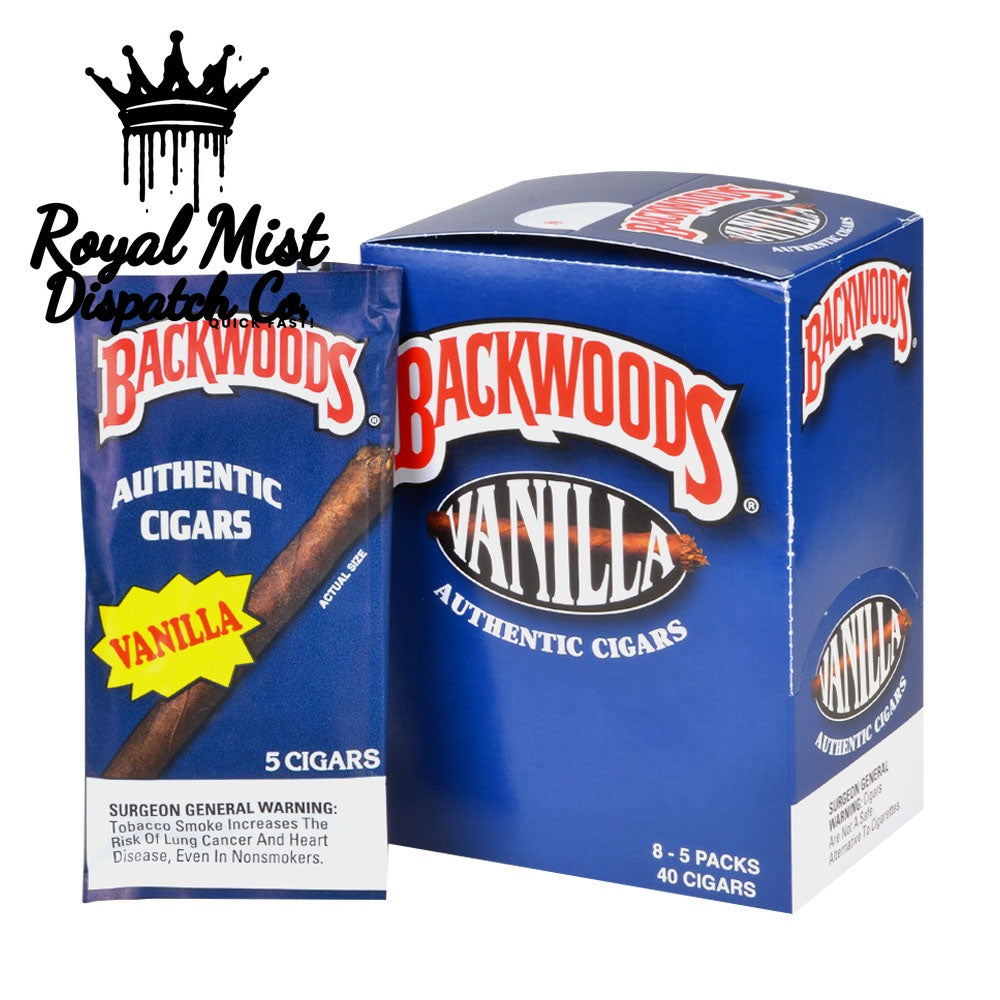 Backwoods Vanilla Cigars 5 Pack Royal Mist Nairobi Kenya 2