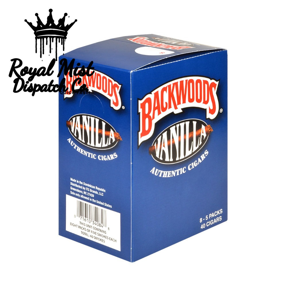 Backwoods Vanilla Cigars 5 Pack Royal Mist Nairobi Kenya 4