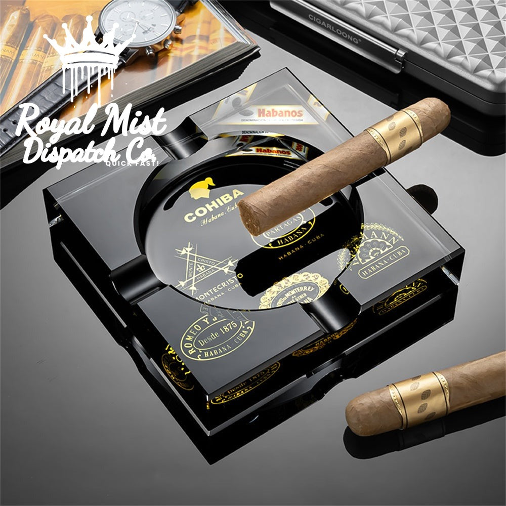 Black Cohiba Cigar Ashtray Royal Mist Nairobi Kenya
