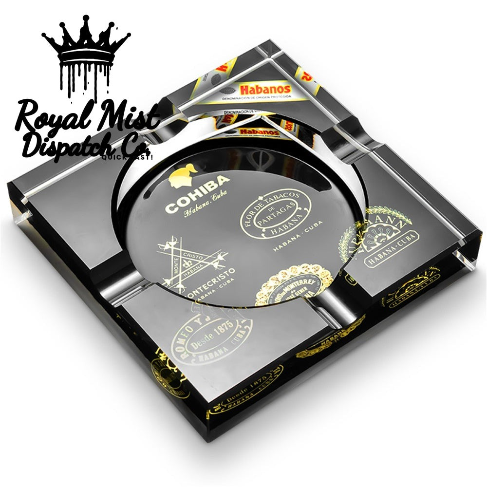 Black Cohiba Cigar Ashtray Royal Mist Nairobi Kenya 4