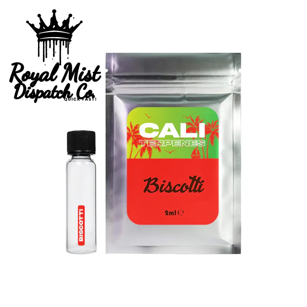 Cali Terpenes Premium USA Grown Terpene Extracts Biscotti Royal Mist Nairobi Kenya