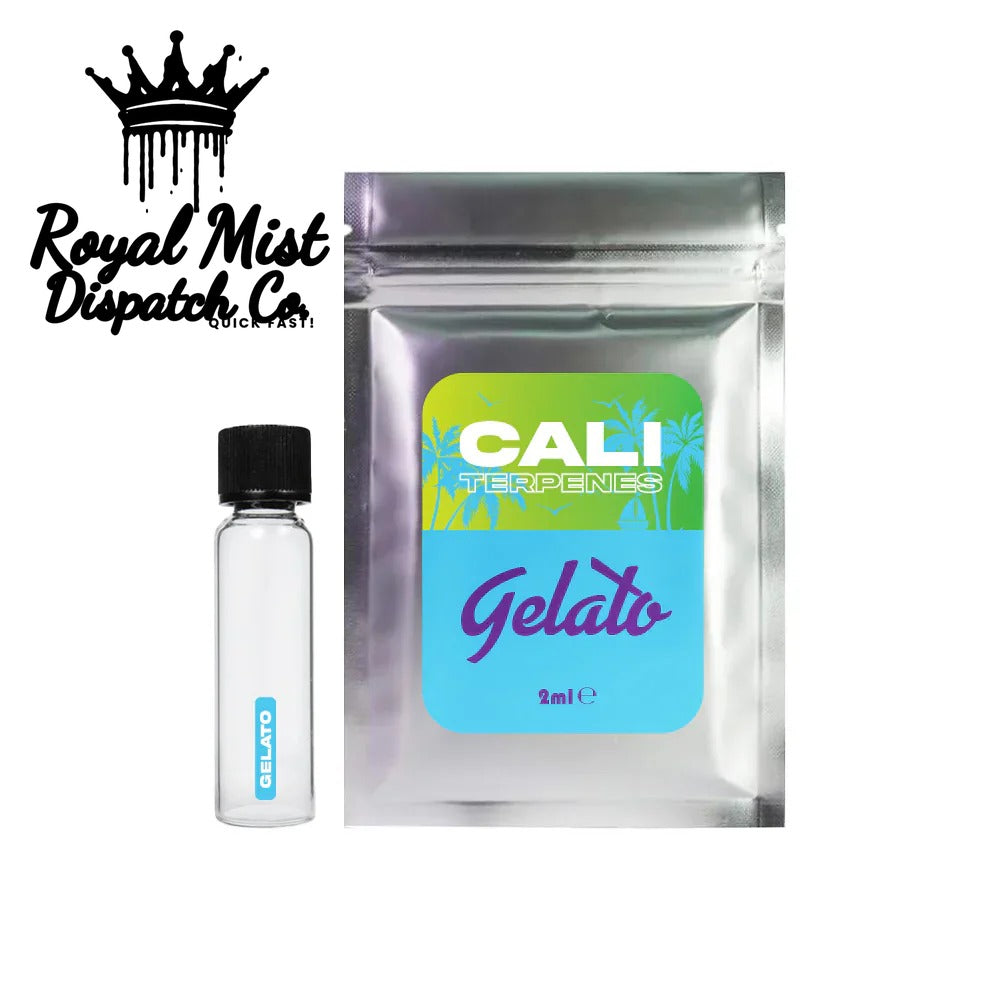 Cali Terpenes Premium USA Grown Terpene Extracts Gelato Royal Mist Nairobi Kenya
