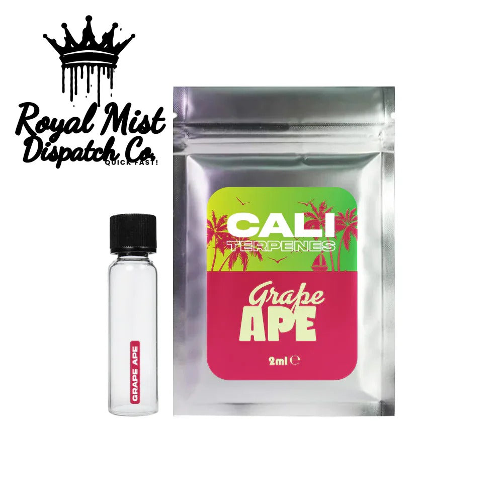Cali Terpenes Premium USA Grown Terpene Extracts Grape Ape Royal Mist Nairobi Kenya