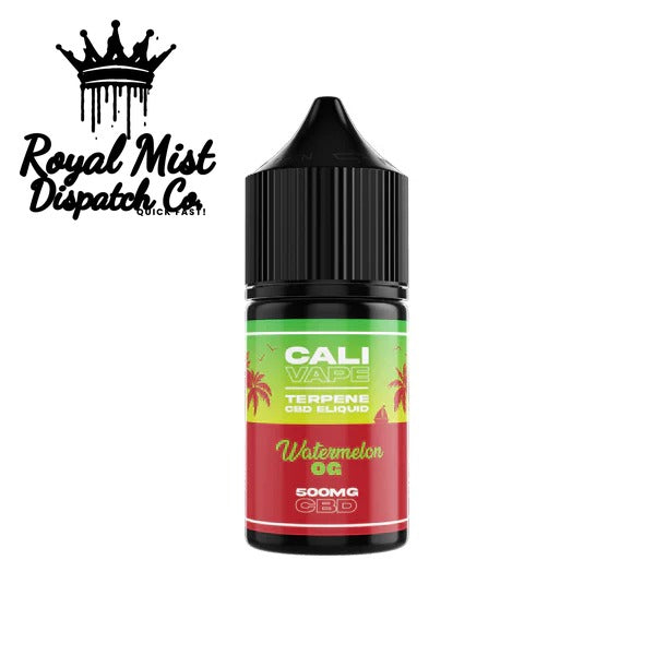 CALI VAPE 500mg Broad Spectrum CBD E-liquid Watermelon OG Royal Mist Nairobi Kenya