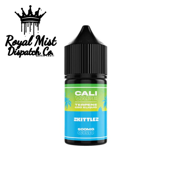 CALI VAPE 500mg Broad Spectrum CBD E-liquid Zkittles Royal Mist Nairobi Kenya