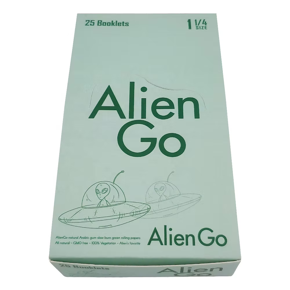 Alien Go Green Coloured Rolling Papers Full Box — Kenya Smoke Shop | Royal Mist