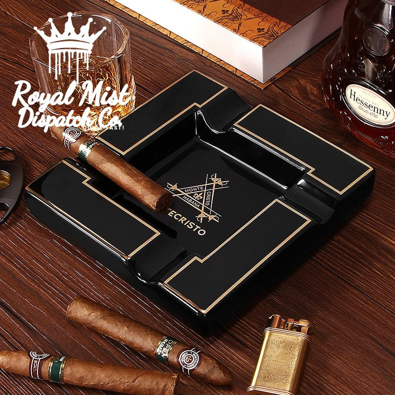 Ceramic Cigar Ashtray Collection Royal Mist Nairobi Kenya 2