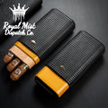 Cohiba Portable 3 Cigar Holder Black Mustard Yellow Royal Mist Nairobi Kenya 1
