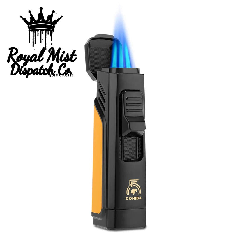 COHIBA Cigar Torch Lighter 4 Torch Jet Flame Refillable Royal Mist Nairobi Kenya 1