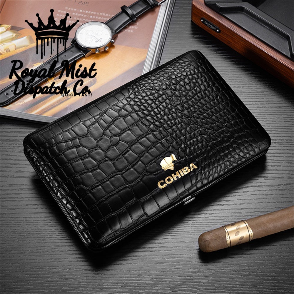 Cohiba Black Slim Cigar 5pcs Carrying Case Royal Mist Nairobi Kenya 6