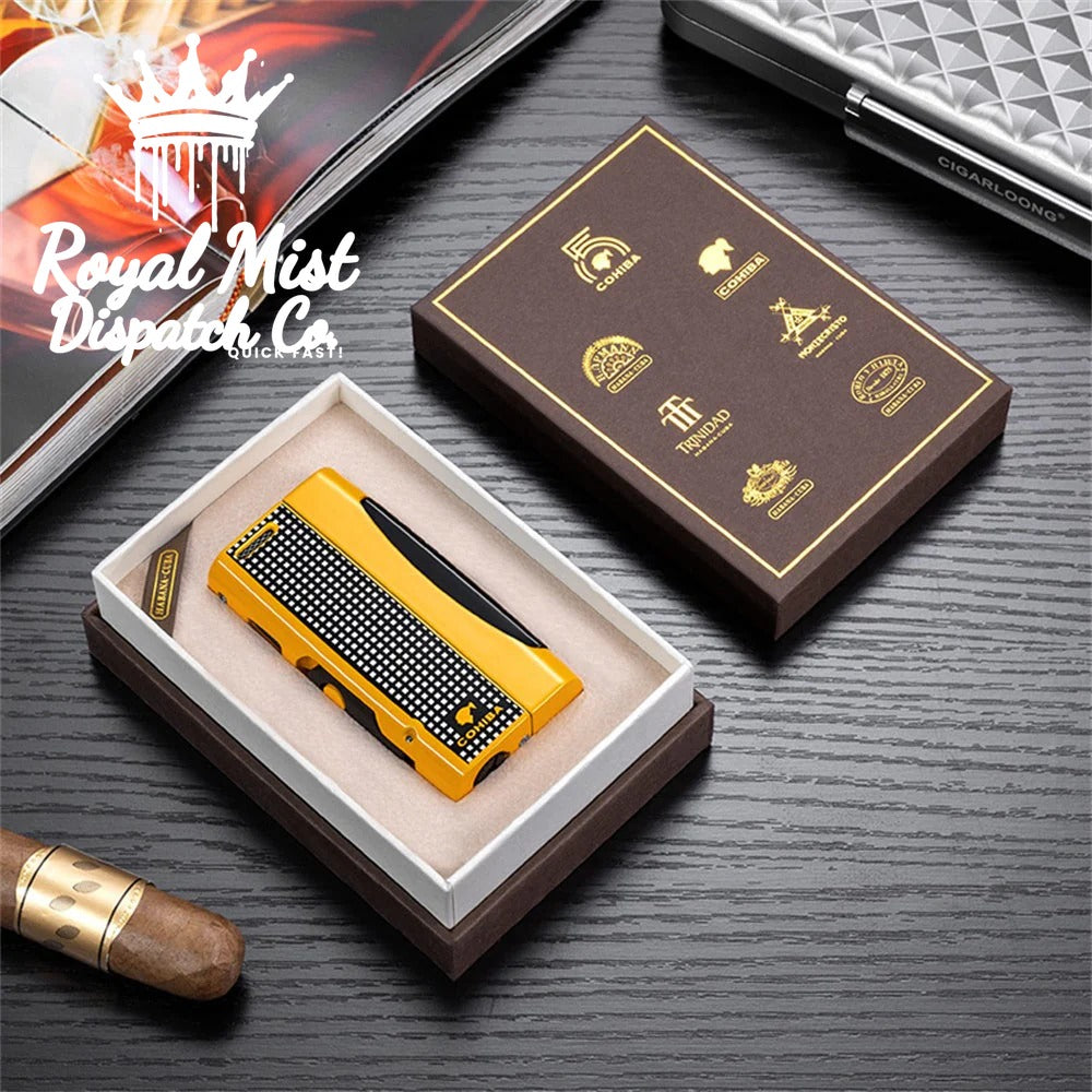 Cohiba Butane Jet Flame Cigar Lighter Gift Box Royal Mist Nairobi Kenya 3
