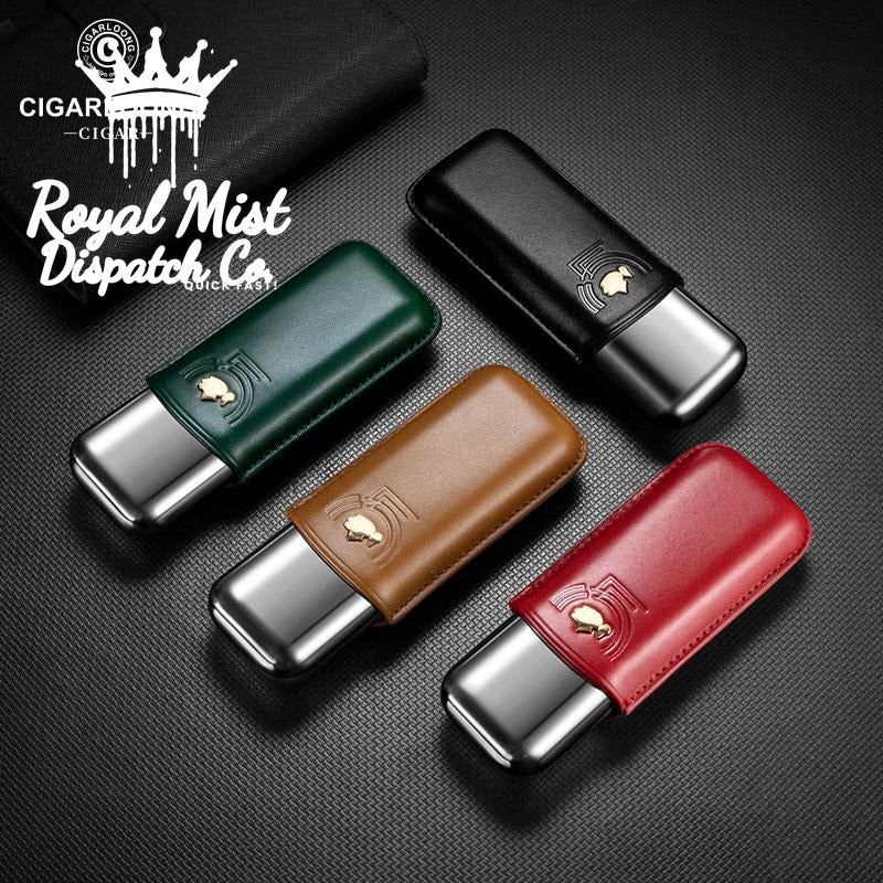Cohiba Leather Case for 2 Royal Mist Nairobi Kenya 4
