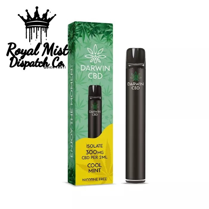 Darwin CBD 300mg CBD Isolate Vape Kit Cool Mint Royal Mist Nairobi Kenya