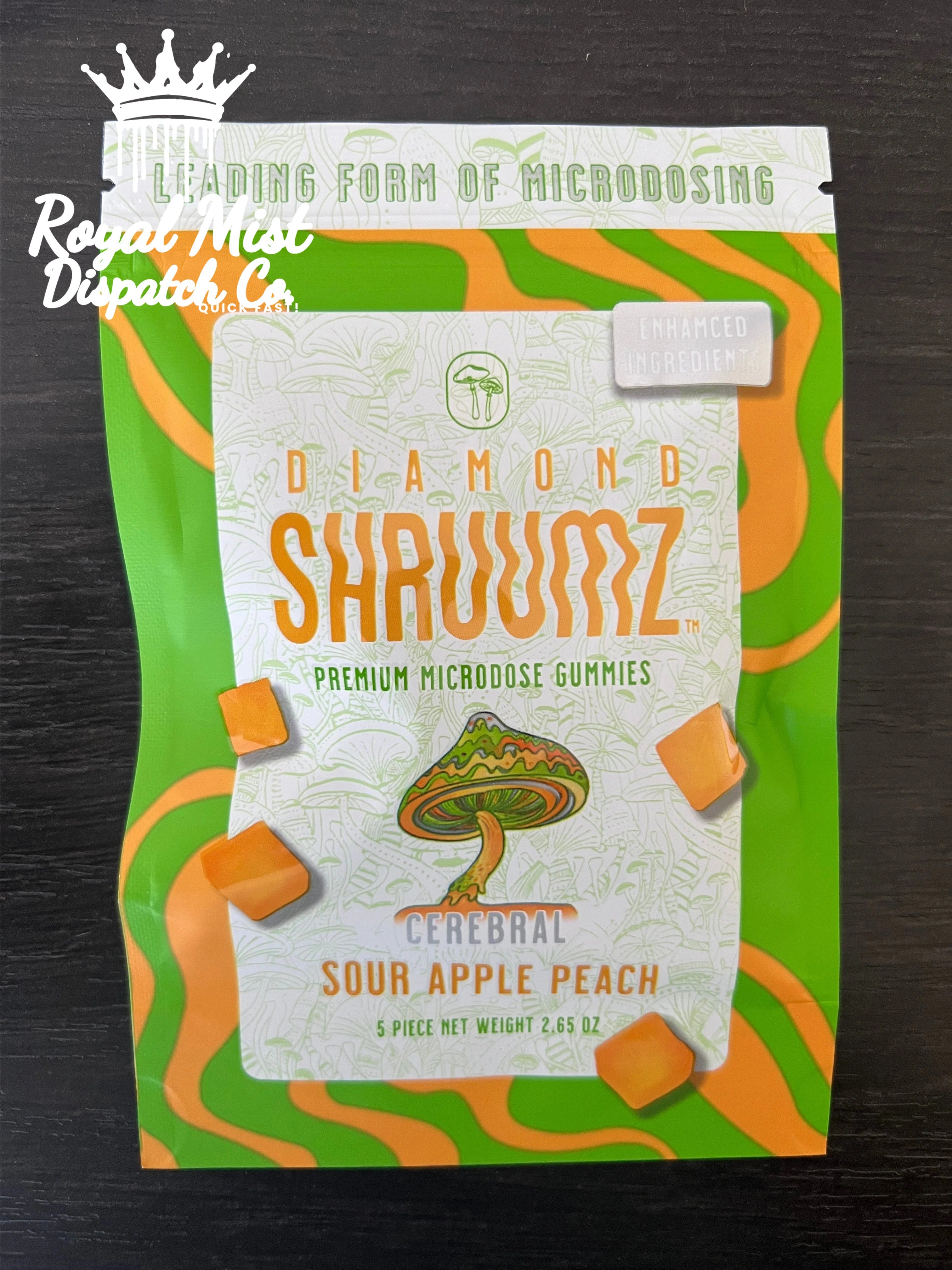 Diamond Shruumz Sour Apple Peach Micro Dose Royal Mist Nairobi Kenya