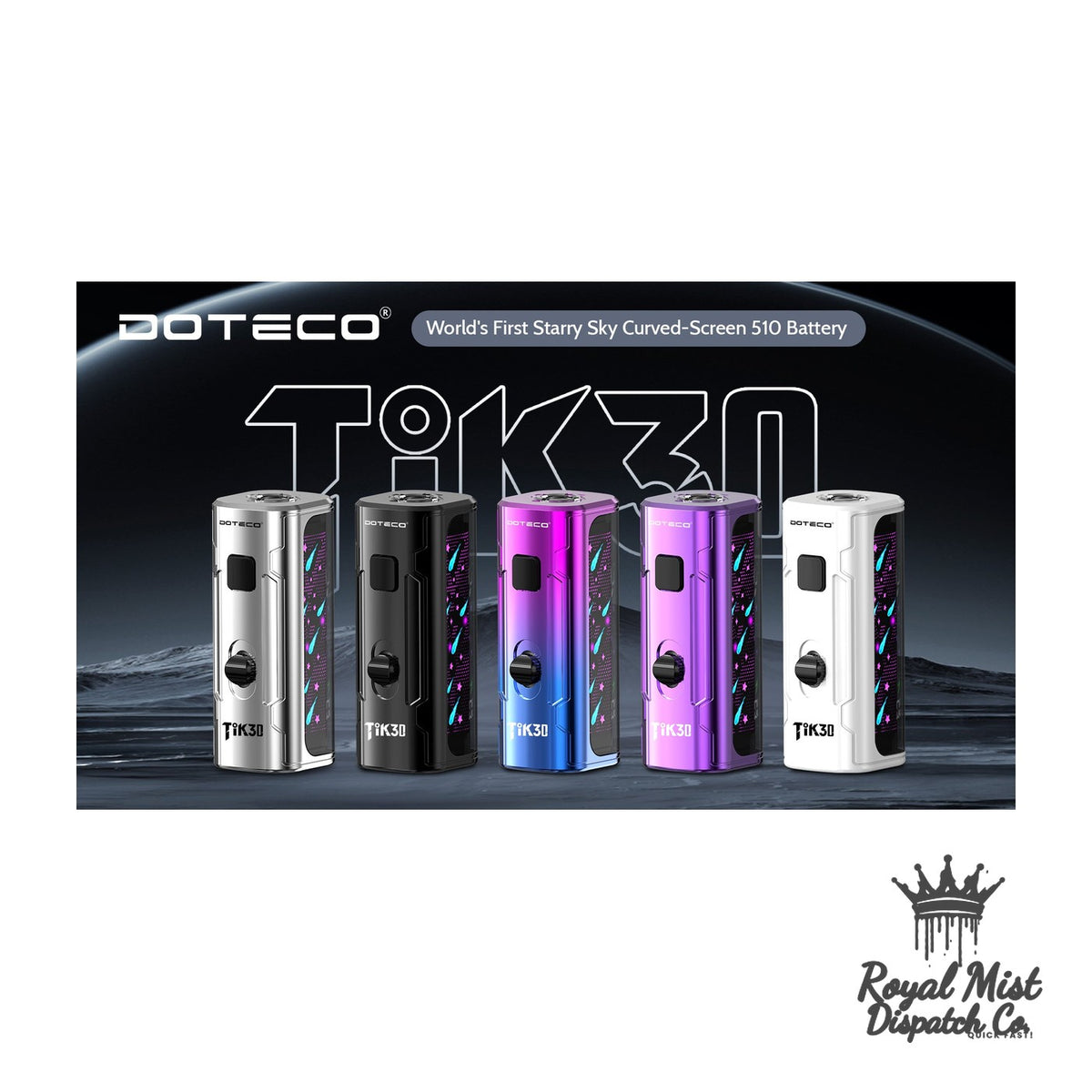 DOTECO TIK30 Starry Sky 510 Battery 400mAh — Buy in Nairobi | Royal Mist