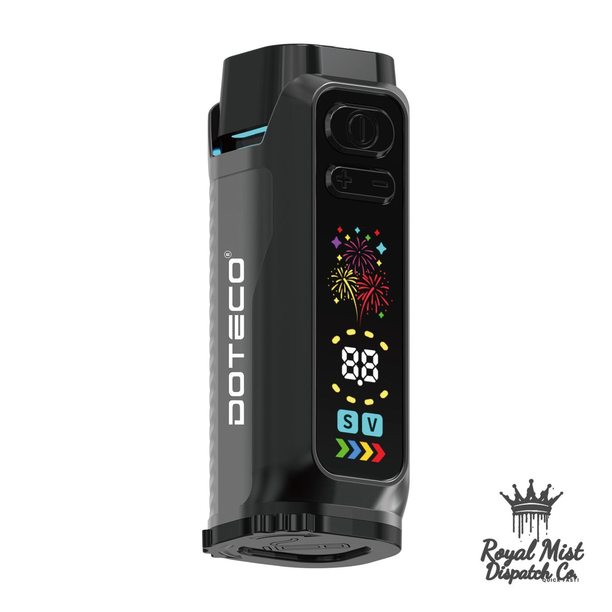 DOTECO Tik40 ULTRA 510 battery and lighter Black — Buy in Nairobi | Royal Mist