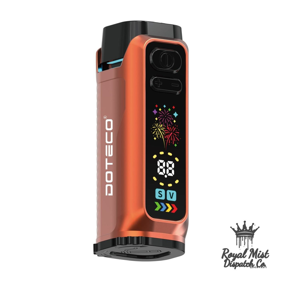 DOTECO Tik40 ULTRA 510 battery and lighter Orange — Buy in Nairobi | Royal Mist