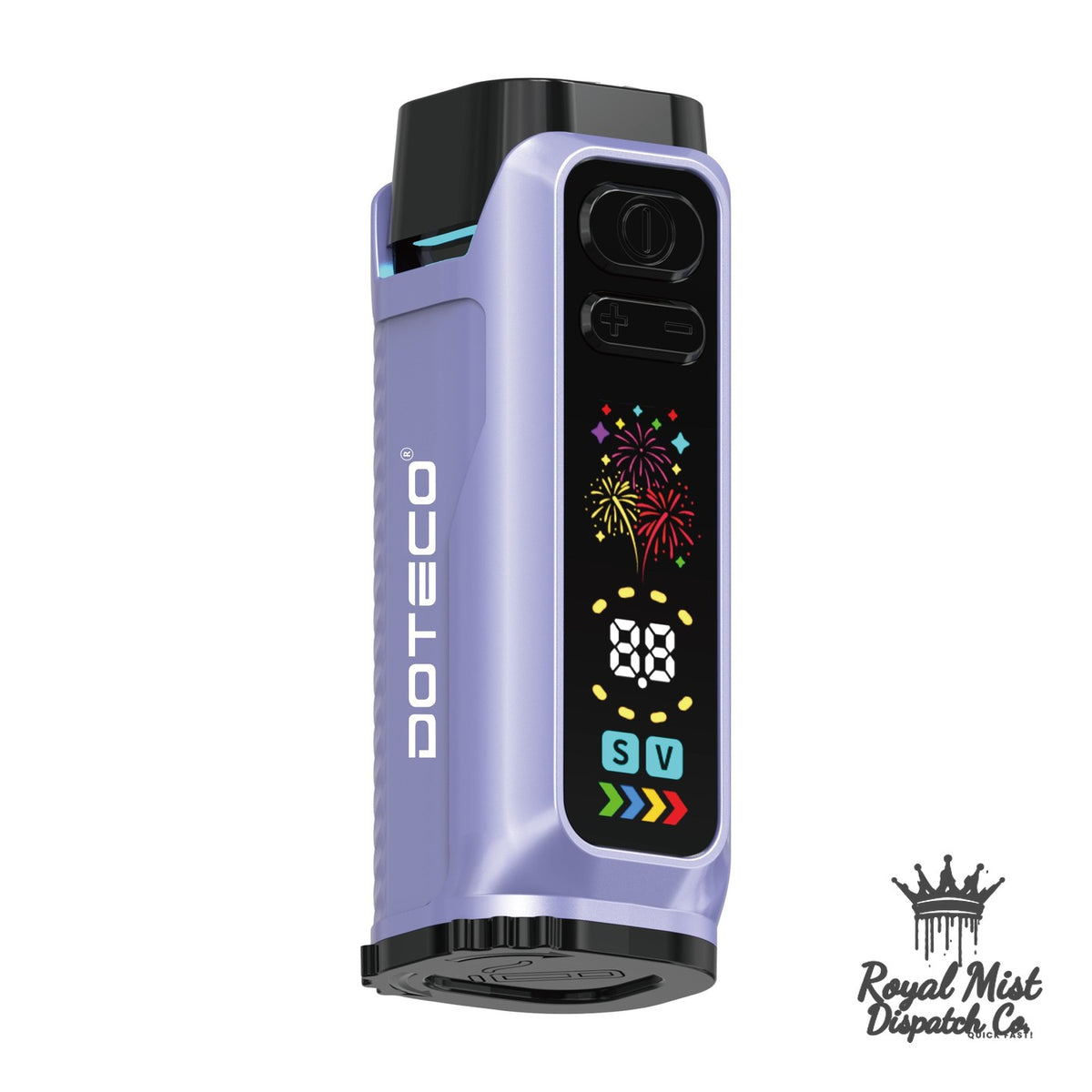 DOTECO Tik40 ULTRA 510 battery and lighter Purple — Buy in Nairobi | Royal Mist